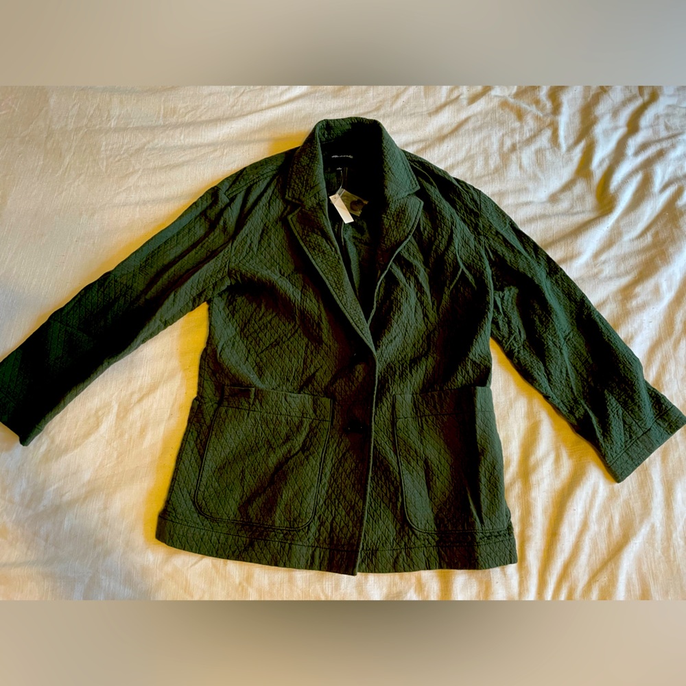 Diamond Jacquard Shaw Blazer (medium)